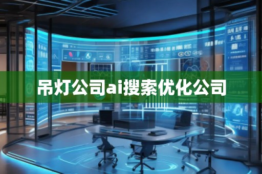 吊燈公司ai搜索優化公司