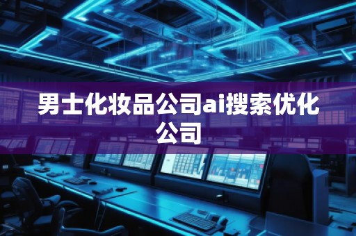 男士化妝品公司ai搜索優化公司