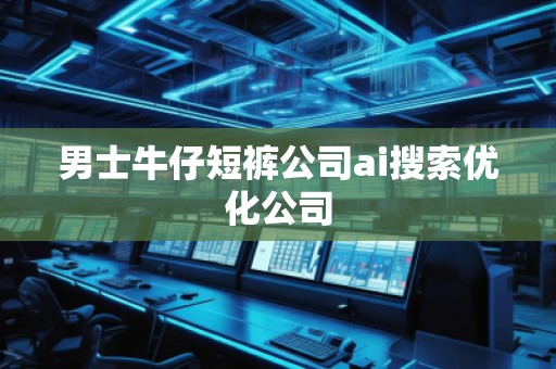 男士牛仔短褲公司ai搜索優化公司