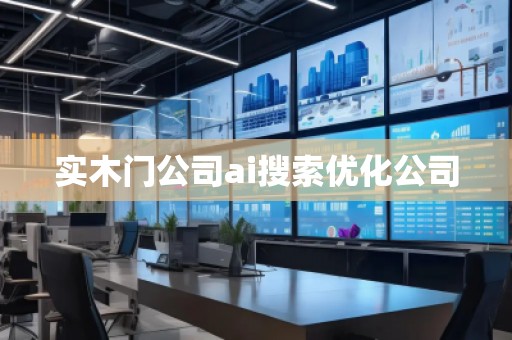 實(shí)木門公司ai搜索優(yōu)化公司