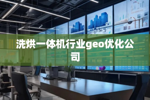 洗烘一體機行業geo優化公司