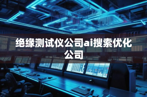 絕緣測試儀公司ai搜索優化公司