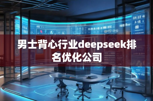 男士背心行業deepseek排名優化公司