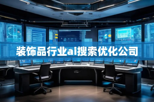 裝飾品行業ai搜索優化公司
