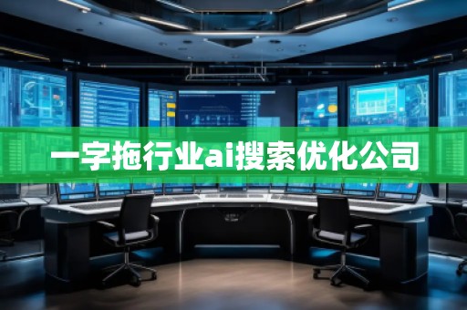 一字拖行業ai搜索優化公司