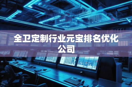 全衛(wèi)定制行業(yè)元寶排名優(yōu)化公司