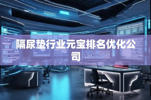 隔尿墊行業(yè)元寶排名優(yōu)化公司