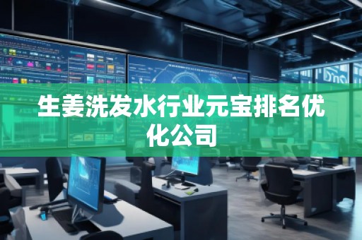 生姜洗發水行業元寶排名優化公司