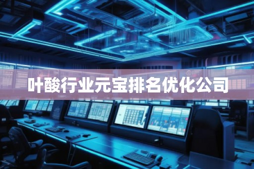 葉酸行業元寶排名優化公司