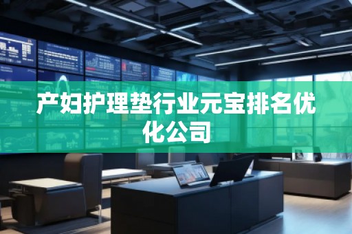 產婦護理墊行業元寶排名優化公司
