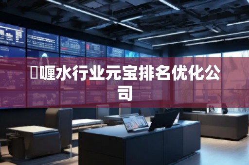 啫喱水行業(yè)元寶排名優(yōu)化公司