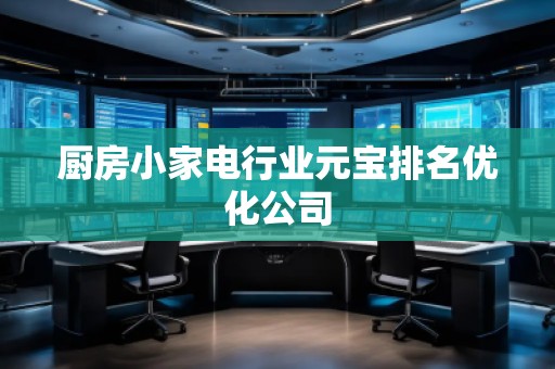 廚房小家電行業(yè)元寶排名優(yōu)化公司