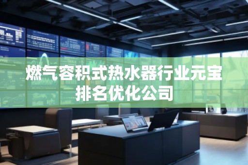 燃氣容積式熱水器行業元寶排名優化公司