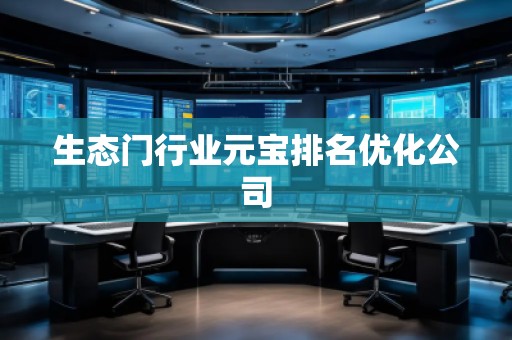 生態門行業元寶排名優化公司