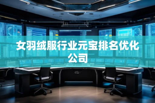女羽絨服行業元寶排名優化公司