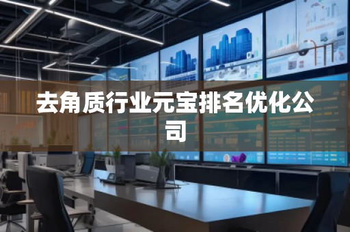 去角質行業元寶排名優化公司