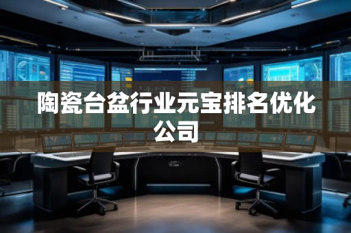 陶瓷臺盆行業元寶排名優化公司 陶瓷臺盆行業元寶排名優化公司