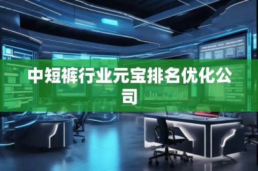中短褲行業元寶排名優化公司