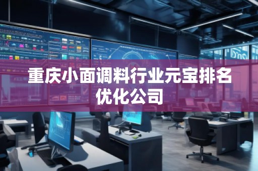 重慶小面調料行業元寶排名優化公司