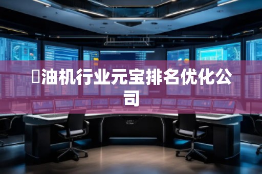 焗油機行業元寶排名優化公司