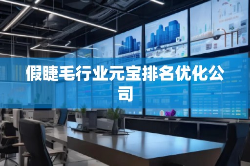 假睫毛行業(yè)元寶排名優(yōu)化公司