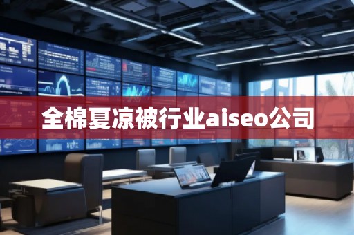 全棉夏涼被行業aiseo公司
