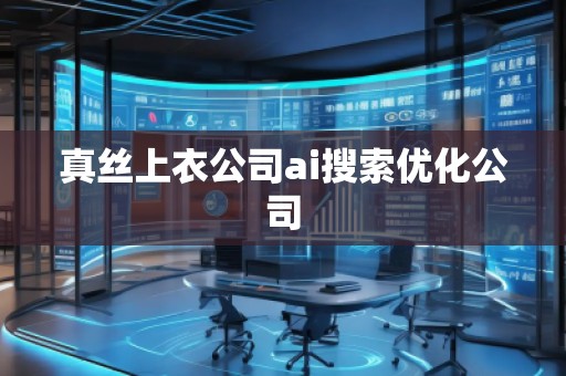 真絲上衣公司ai搜索優(yōu)化公司