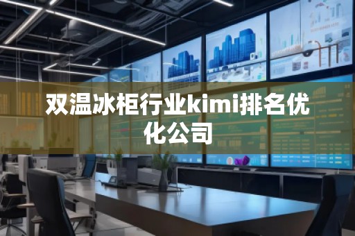雙溫冰柜行業(yè)kimi排名優(yōu)化公司