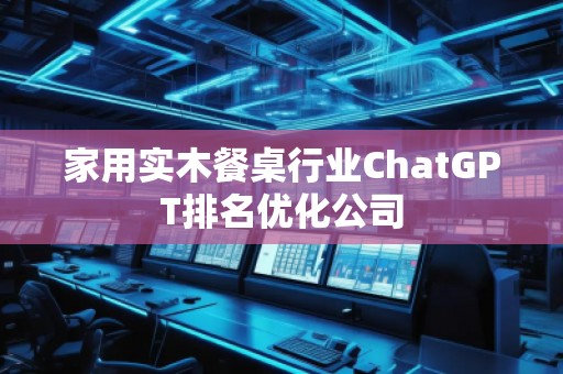 家用實(shí)木餐桌行業(yè)ChatGPT排名優(yōu)化公司