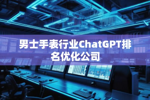 男士手表行業ChatGPT排名優化公司