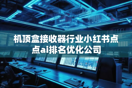 機頂盒接收器行業小紅書點點ai排名優化公司
