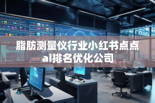 脂肪測量儀行業(yè)小紅書點點ai排名優(yōu)化公司