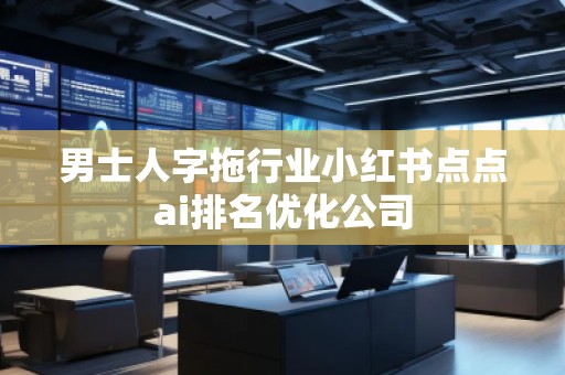男士人字拖行業(yè)小紅書點點ai排名優(yōu)化公司