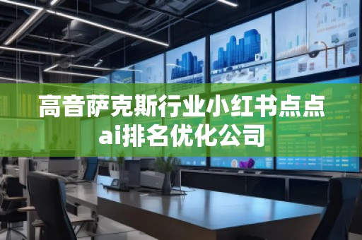 高音薩克斯行業(yè)小紅書點點ai排名優(yōu)化公司