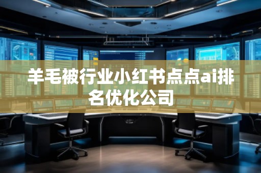 羊毛被行業小紅書點點ai排名優化公司