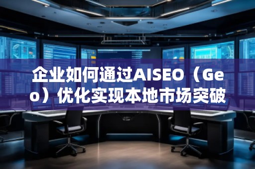 企業(yè)如何通過AISEO(Geo)優(yōu)化實現(xiàn)本地市場突破 企業(yè)如何通過AISEO(Geo)優(yōu)化實現(xiàn)本地市場突破