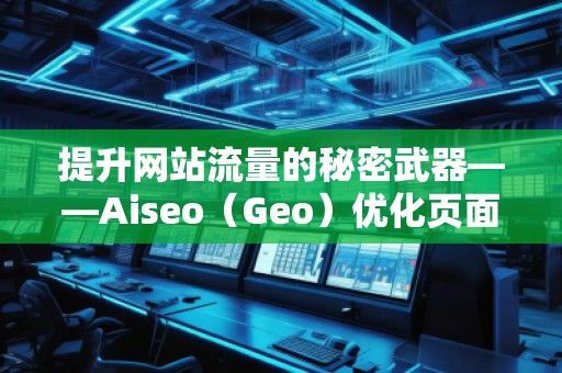 提升網(wǎng)站流量的秘密武器——Aiseo(Geo)優(yōu)化頁面 提升網(wǎng)站流量的秘密武器——Aiseo(Geo)優(yōu)化頁面