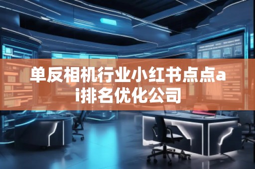 單反相機(jī)行業(yè)小紅書(shū)點(diǎn)點(diǎn)ai排名優(yōu)化公司