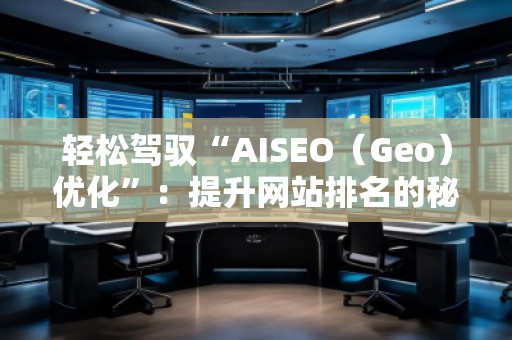 輕松駕馭“AISEO（Geo）優(yōu)化”：提升網(wǎng)站排名的秘密武器