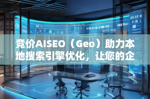 競價(jià)AISEO（Geo）助力本地搜索引擎優(yōu)化，讓您的企業(yè)脫穎而出