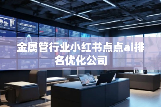 金屬管行業(yè)小紅書(shū)點(diǎn)點(diǎn)ai排名優(yōu)化公司