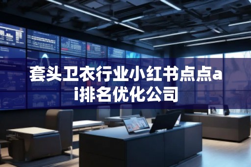 套頭衛(wèi)衣行業(yè)小紅書點(diǎn)點(diǎn)ai排名優(yōu)化公司