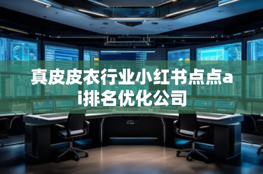 真皮皮衣行業(yè)小紅書點(diǎn)點(diǎn)ai排名優(yōu)化公司