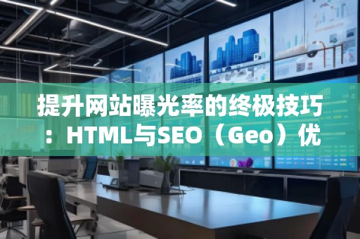提升網站曝光率的終極技巧：HTML與SEO（Geo）優化結合