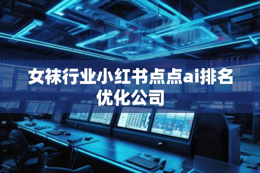 女襪行業(yè)小紅書點(diǎn)點(diǎn)ai排名優(yōu)化公司