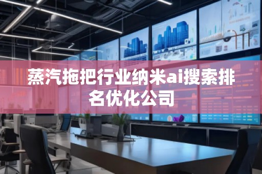 蒸汽拖把行業納米ai搜索排名優化公司
