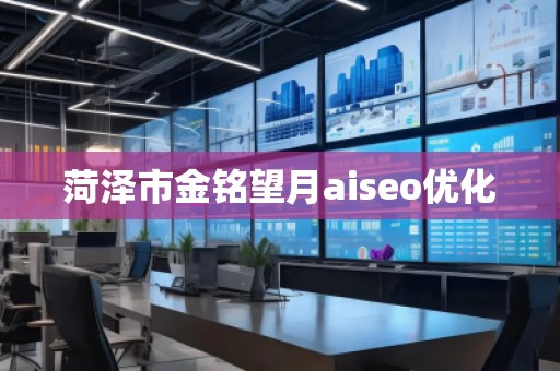 菏澤市金銘望月aiseo優化