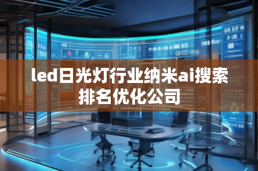 led日光燈行業納米ai搜索排名優化公司