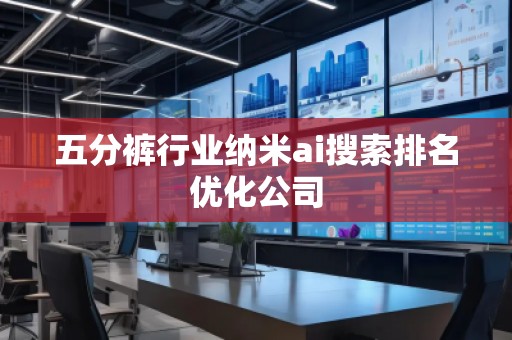 五分褲行業納米ai搜索排名優化公司