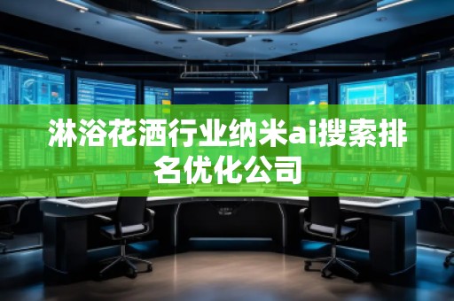 淋浴花灑行業(yè)納米ai搜索排名優(yōu)化公司
